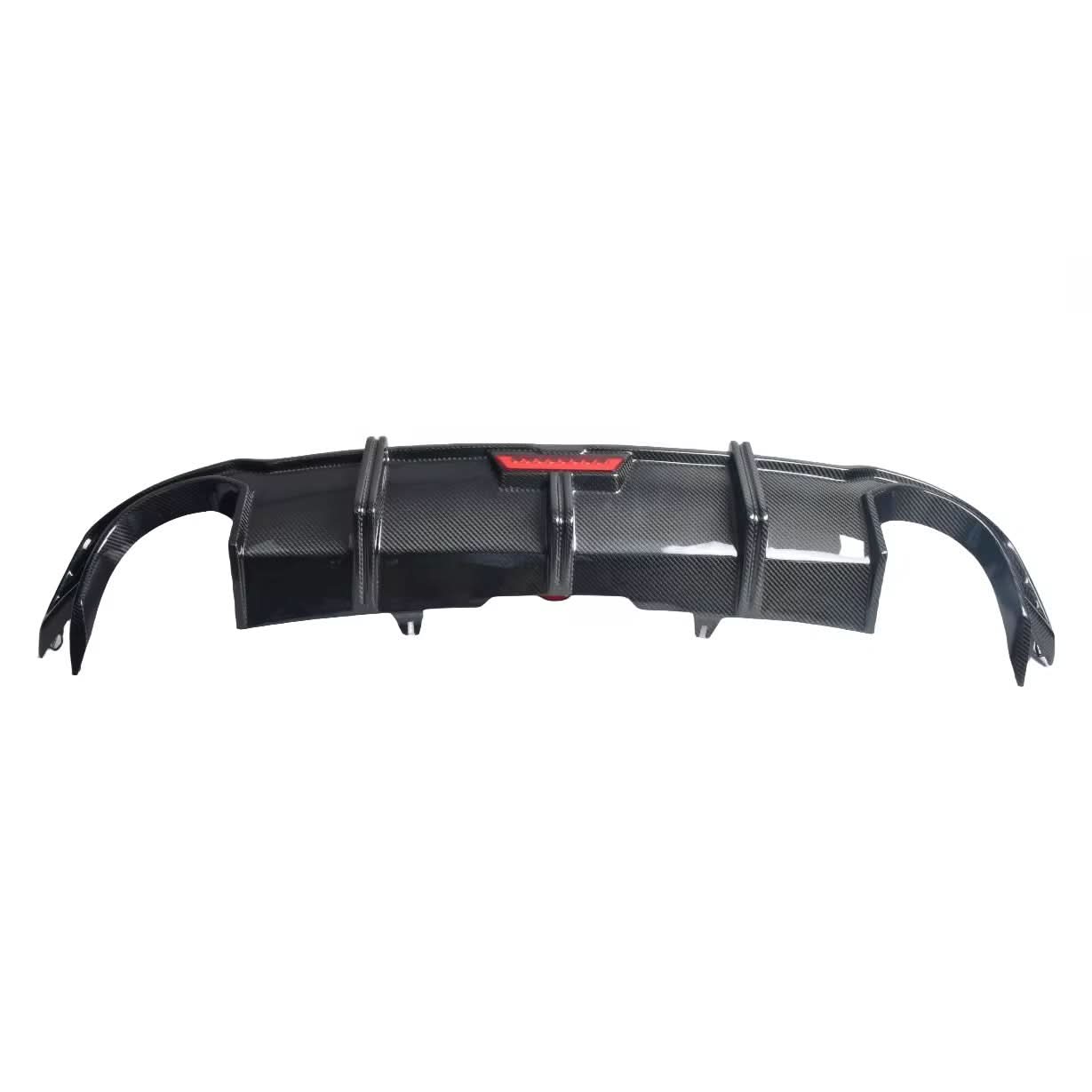 2020+ Audi RS5 – Carbon Fiber Rear Diffuser with LED - Exotics Carbon Design