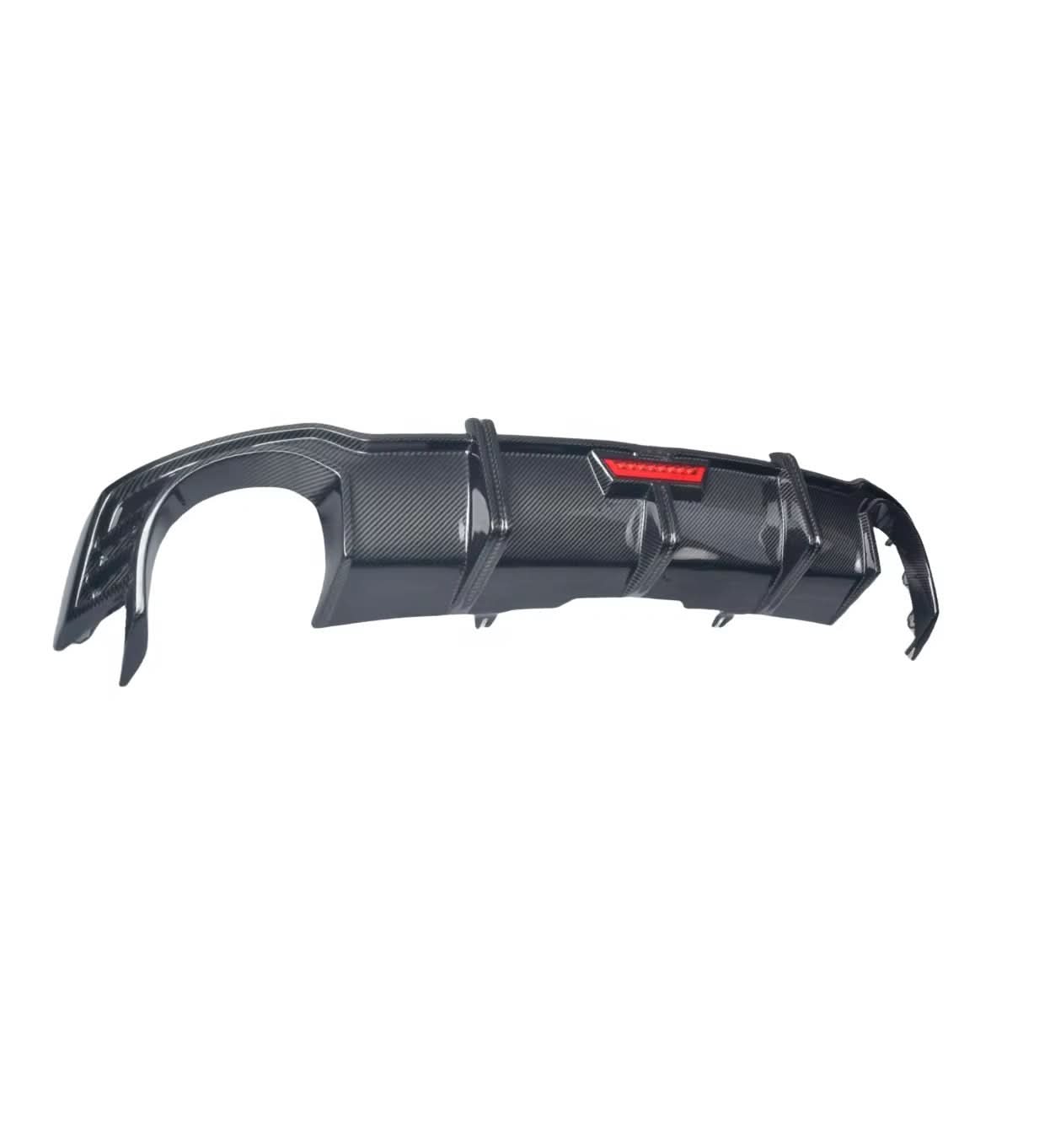 2020+ Audi RS5 – Carbon Fiber Rear Diffuser with LED - Exotics Carbon Design