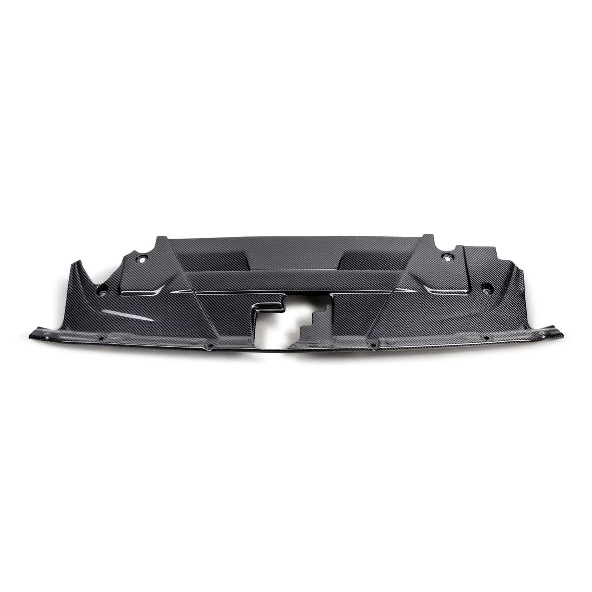 2024+ Ford Mustang S650 - Carbon Fiber Radiator Cover - Exotics Carbon Design
