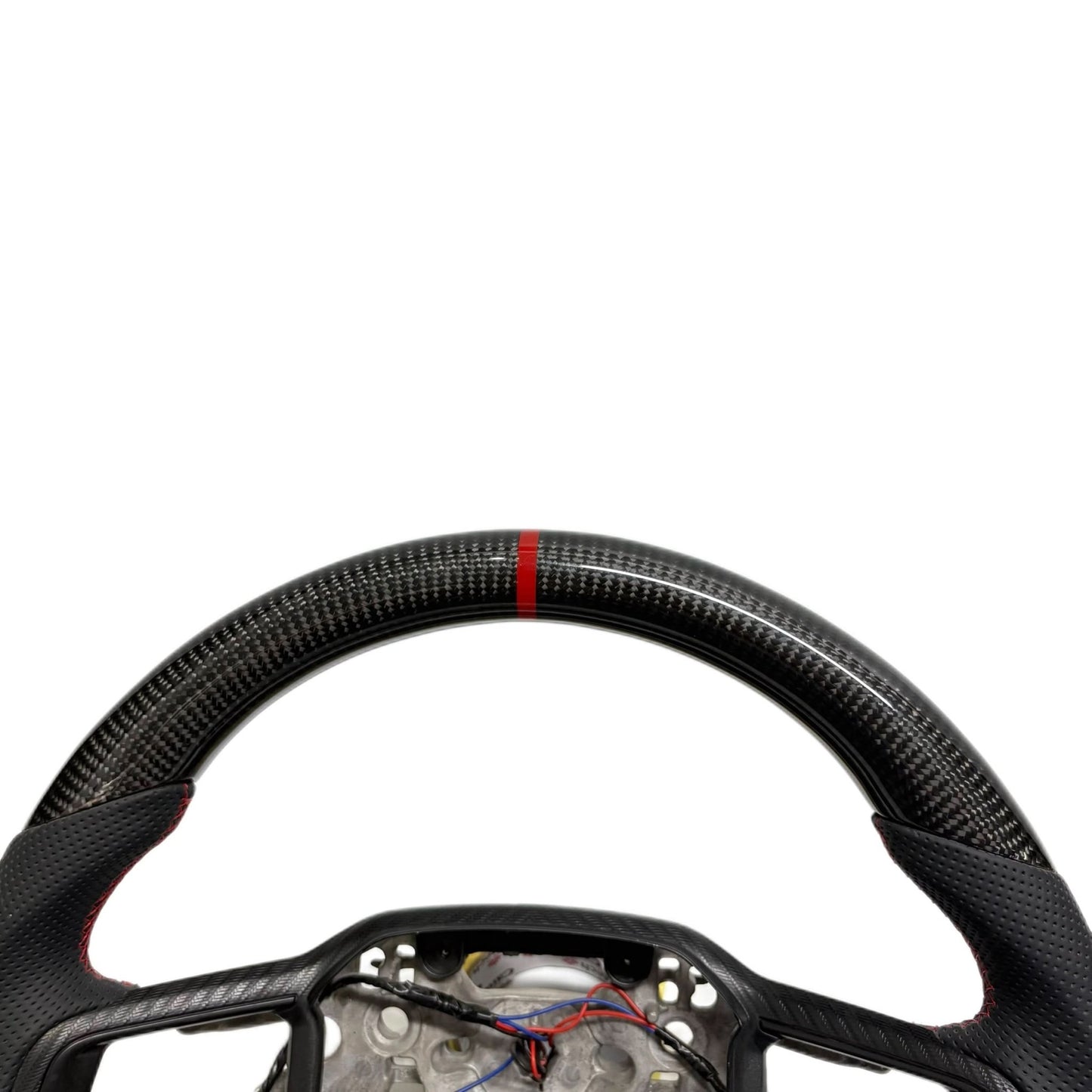 2024+ Ford Mustang S650 - Carbon Fiber Steering Wheel - Exotics Carbon Design