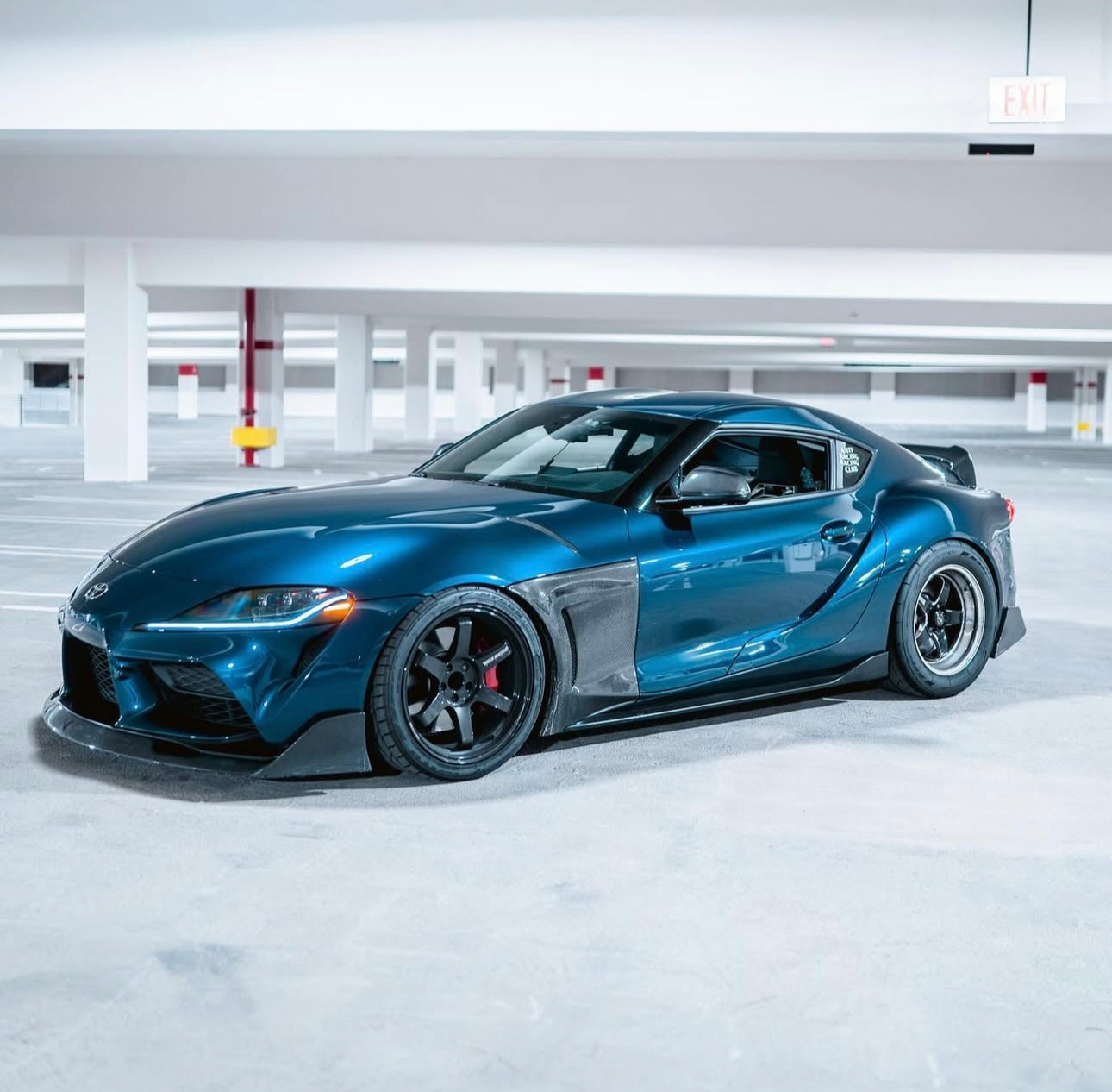 Toyota Supra A90 (2020–2024) – Carbon Fiber Vented Front Side Vents