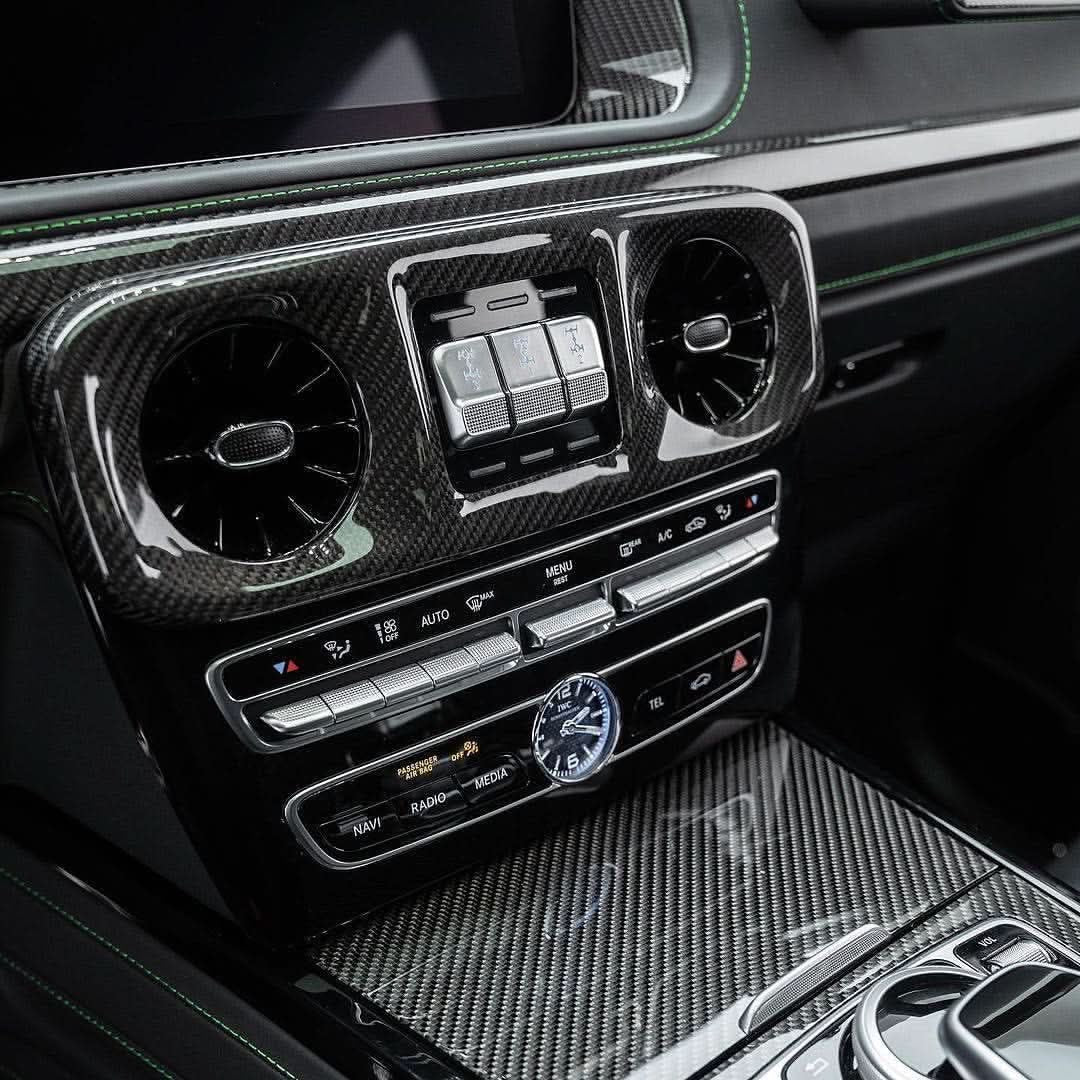 Carbon Fiber Interior Trim Kit – Mercedes Benz G Class G500/G63 W464 (2019–2024) - Exotics Carbon Design