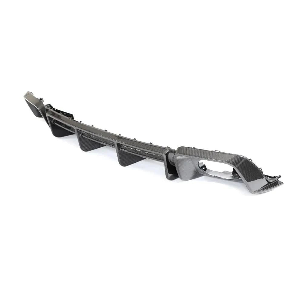 Audi R8 Gen 3 (2020+) - GT4 Style Carbon Fiber Rear Diffuser - Exotics Carbon Design