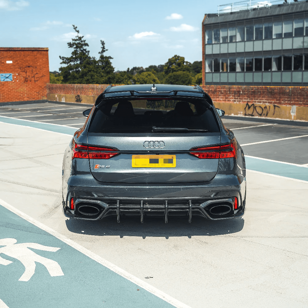 Audi RS6 / RS7 C8 (2020+) – F1 Style Carbon Fiber Rear Diffuser - Exotics Carbon Design