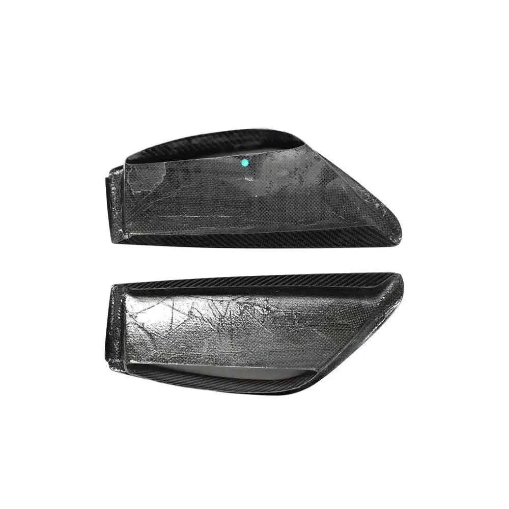 Audi RS6 / RS7 - Carbon Fiber Front Bumper Air Vent Trims - Exotics Carbon Design