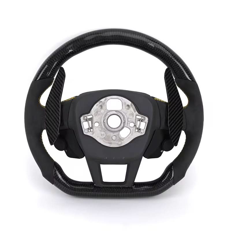 Audi RSQ8 – Carbon Fiber & Alcantara Steering Wheel - Exotics Carbon Design