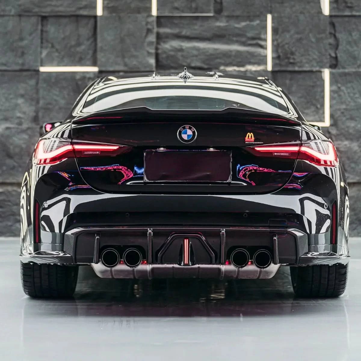BMW G80 M3 / G82 M4 (2021–2025) – Track Inspired Carbon Fiber Rear Diffuser - Exotics Carbon Design
