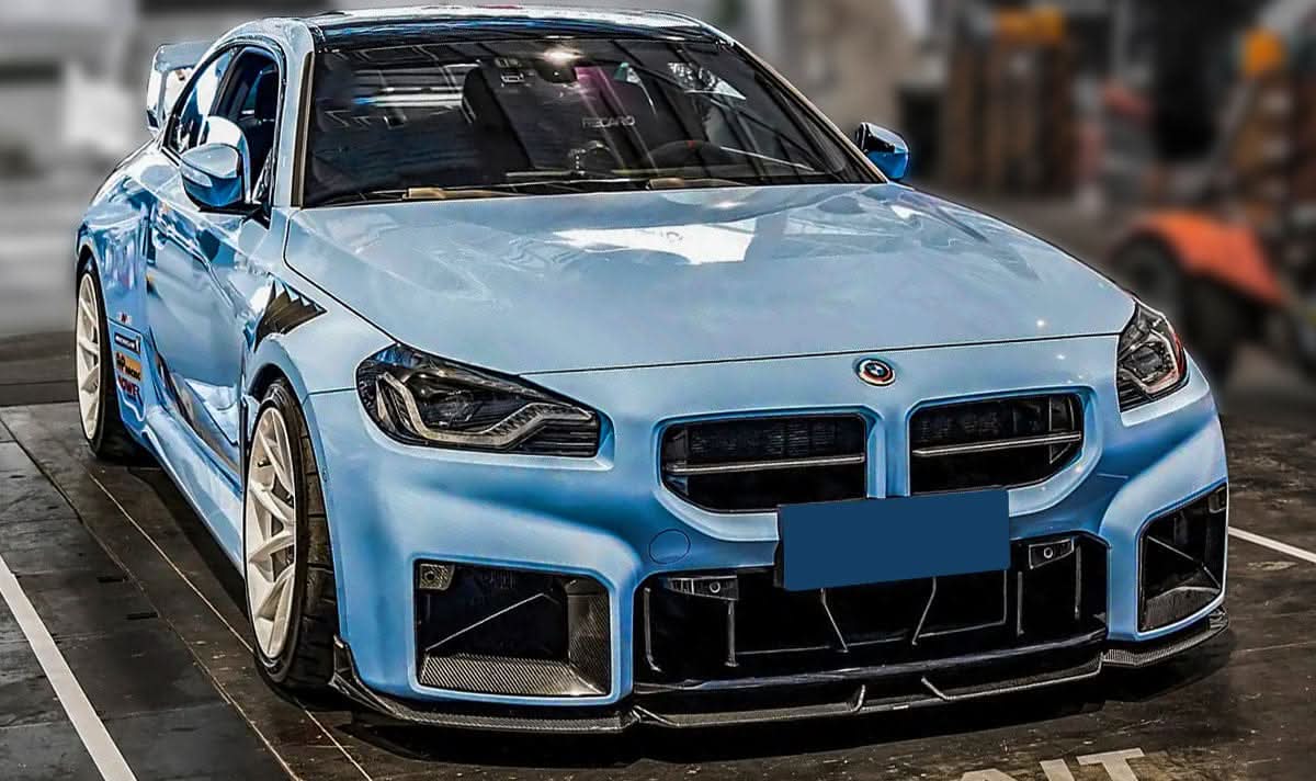 BMW M2 G87 – APR Style Dry Carbon Fiber Front Lip - Exotics Carbon Design