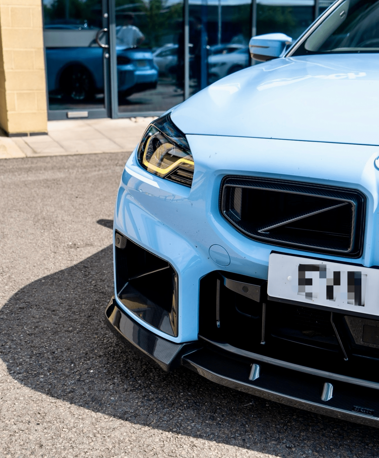 BMW M2 G87 – Carbon Fiber Air Duct Inlet Vents - Exotics Carbon Design
