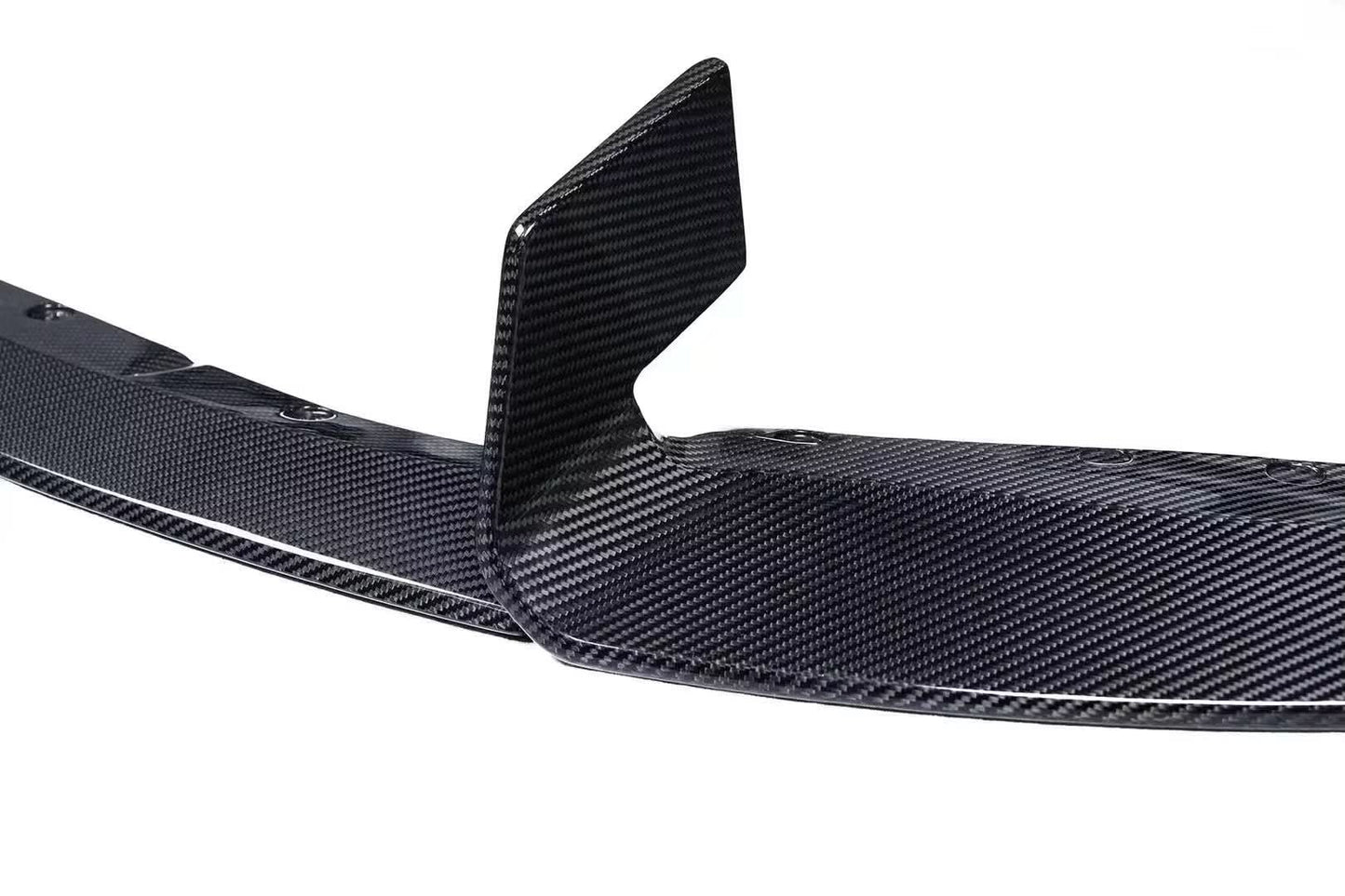 BMW M2 G87 - Dry Carbon Fiber AD Style Front Lip - Exotics Carbon Design