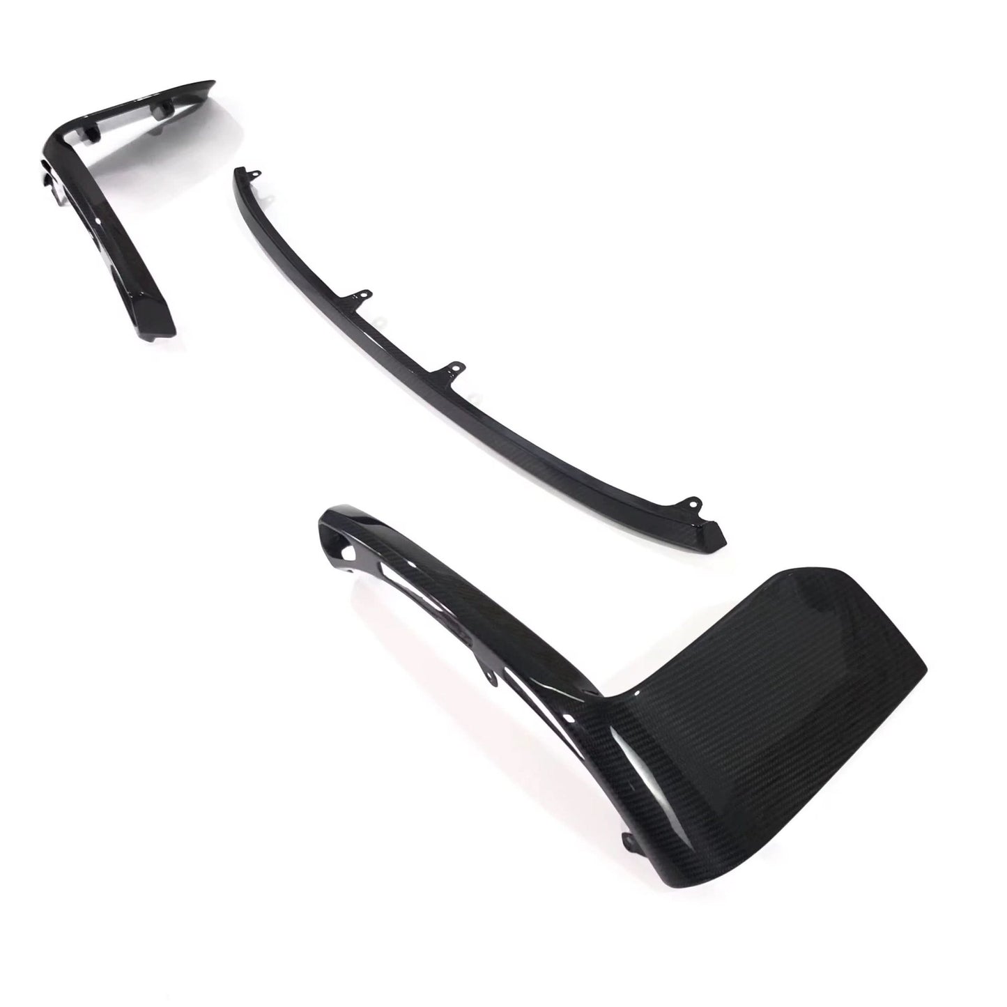 BMW M2 G87 – MP Style 3 - Piece Carbon Fiber Front Splitter Lip - Exotics Carbon Design
