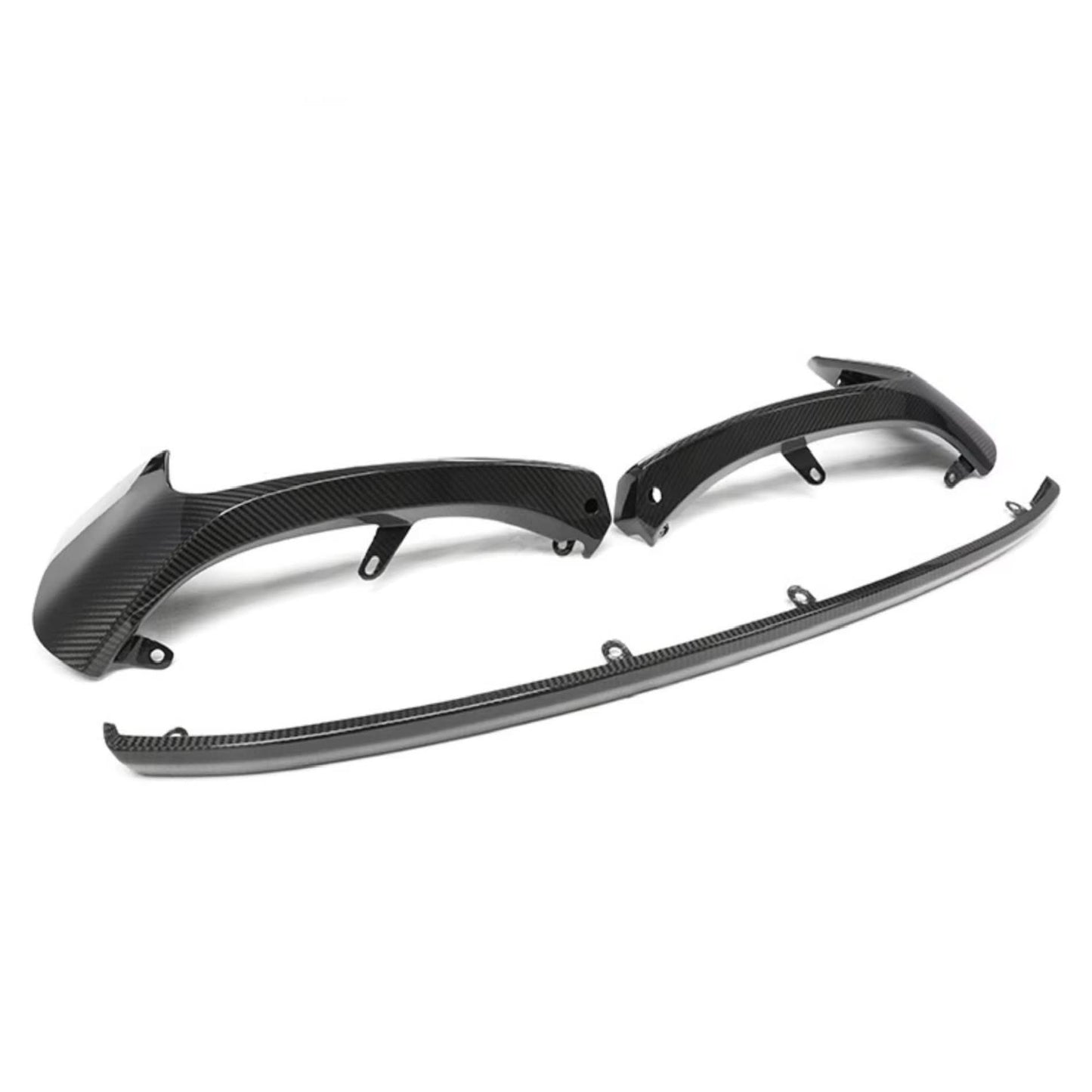 BMW M2 G87 – MP Style 3 - Piece Carbon Fiber Front Splitter Lip - Exotics Carbon Design