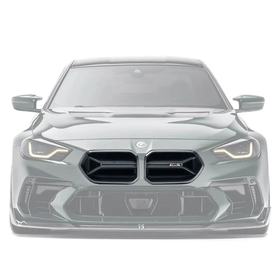 BMW M2 G87 – MP Style Carbon Fiber Front Grills - Exotics Carbon Design