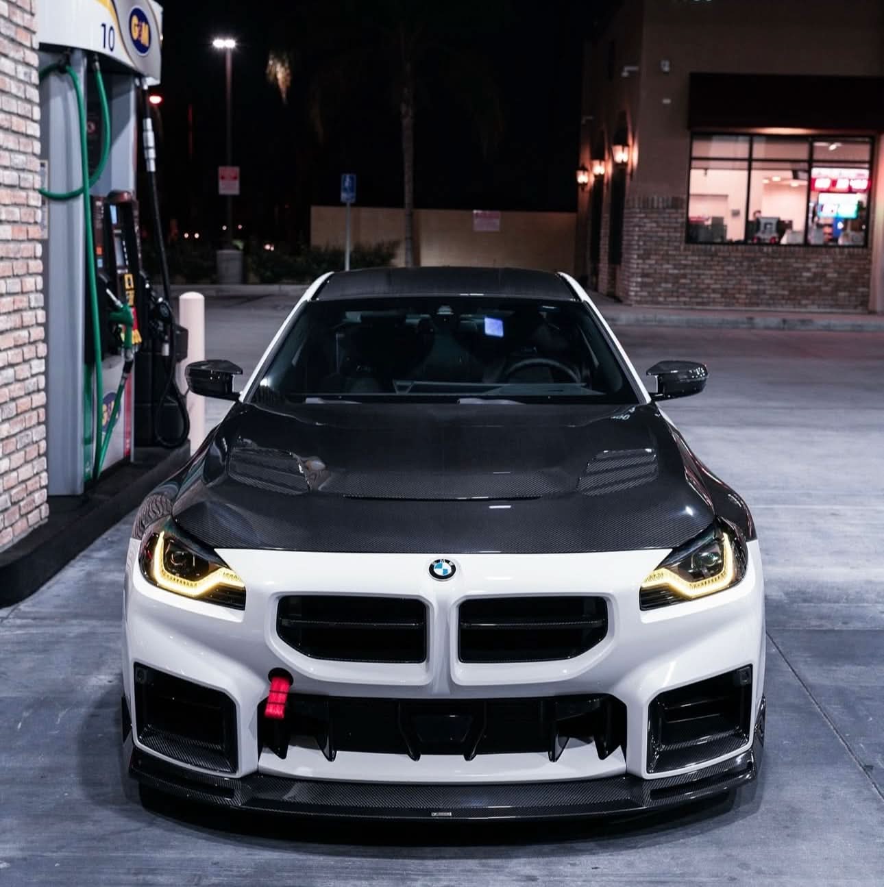 BMW M2 G87 – MP Style Vented Carbon Fiber Front Hood - Exotics Carbon Design