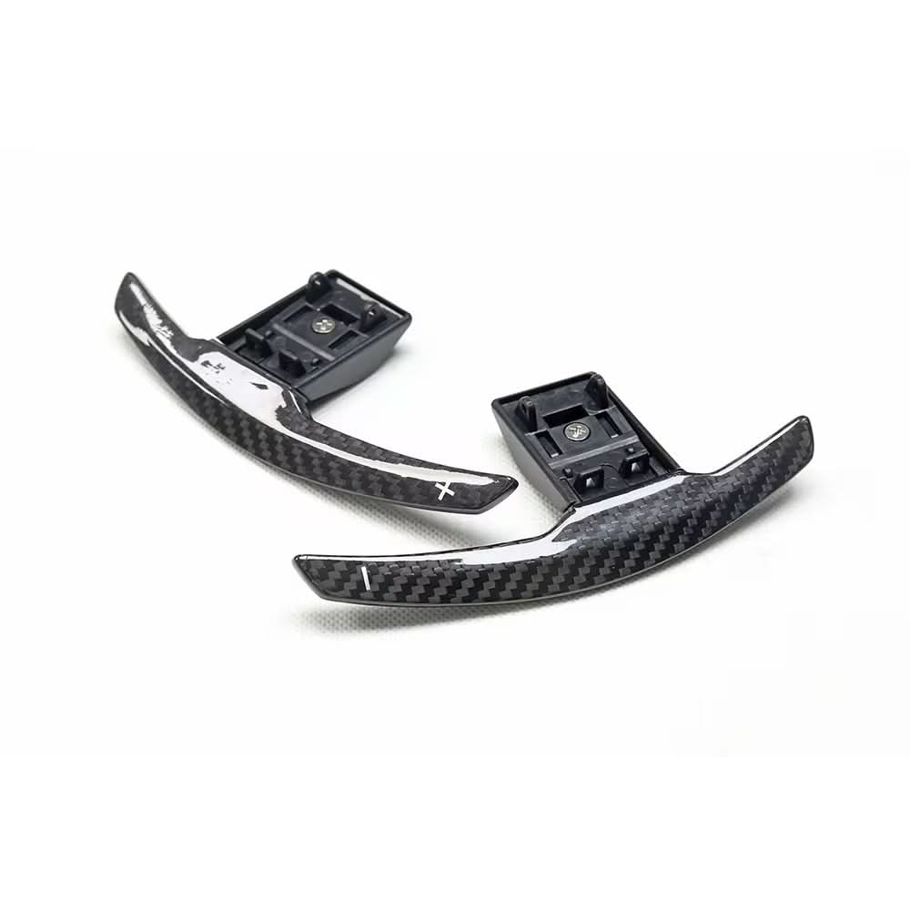 BMW M3 F80 / M4 F82 – Carbon Fiber Paddle Shifters - Exotics Carbon Design
