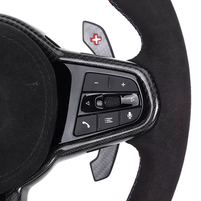 BMW M3 G80 / M4 G82 – CSL Style Carbon Fiber Steering Wheel - Exotics Carbon Design