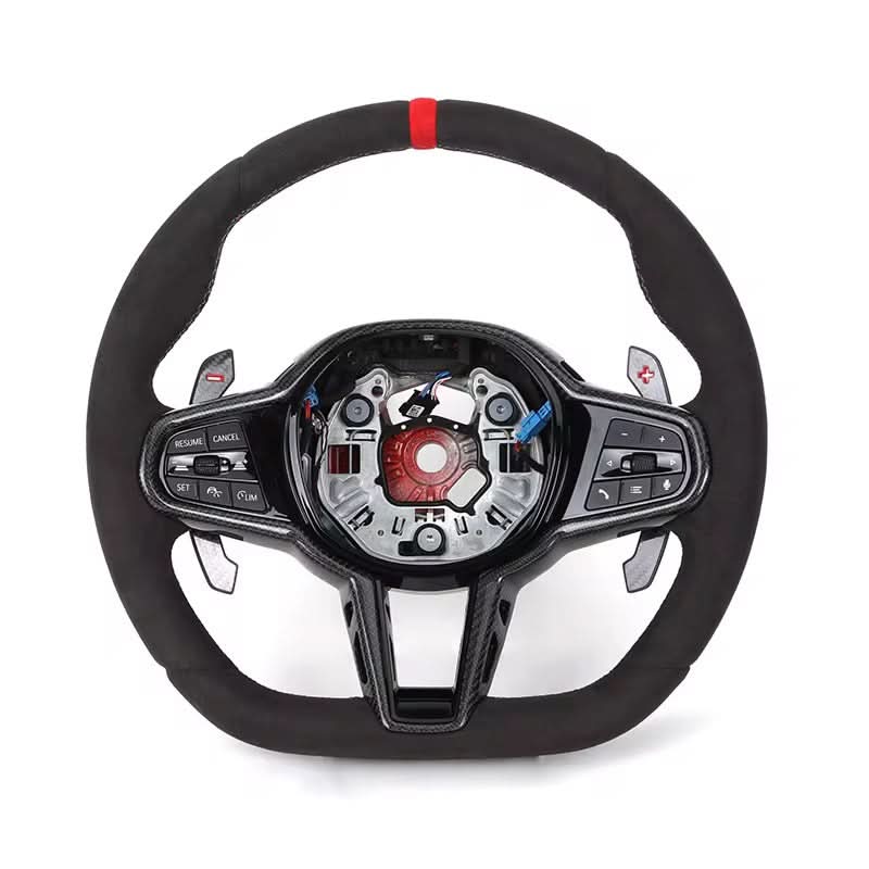 BMW M3 G80 / M4 G82 – CSL Style Carbon Fiber Steering Wheel - Exotics Carbon Design