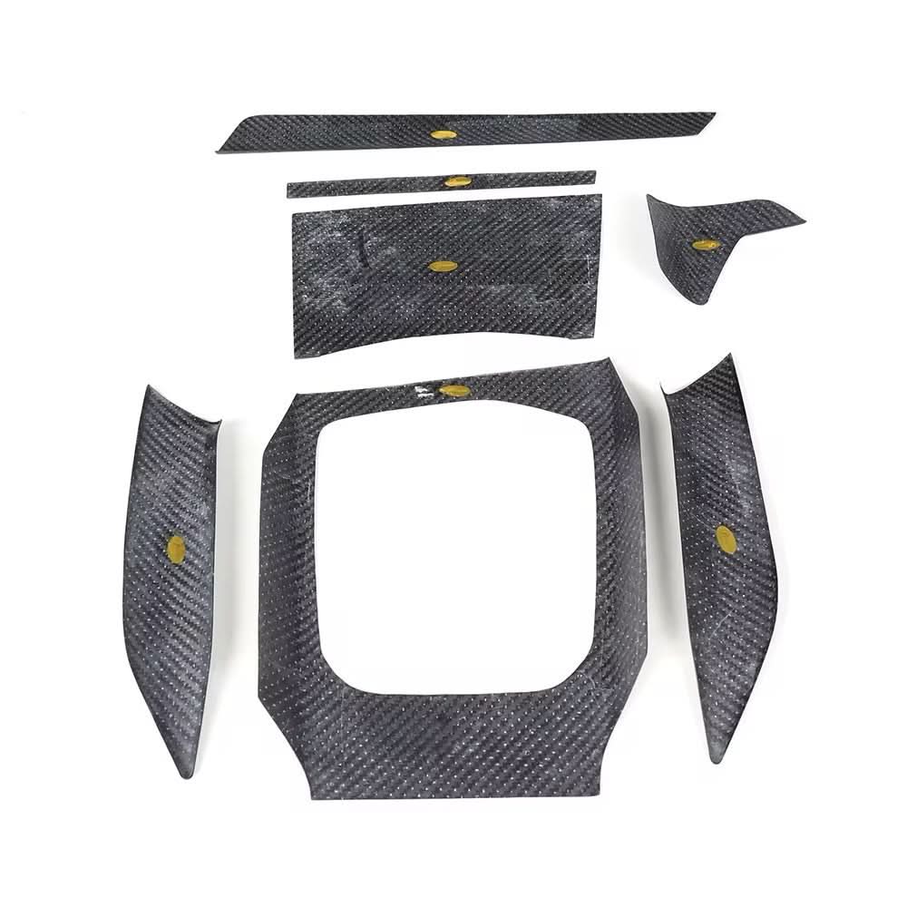 BMW M3 G80 / M4 G82 – Forged Carbon Fiber Center Console Trim - Exotics Carbon Design
