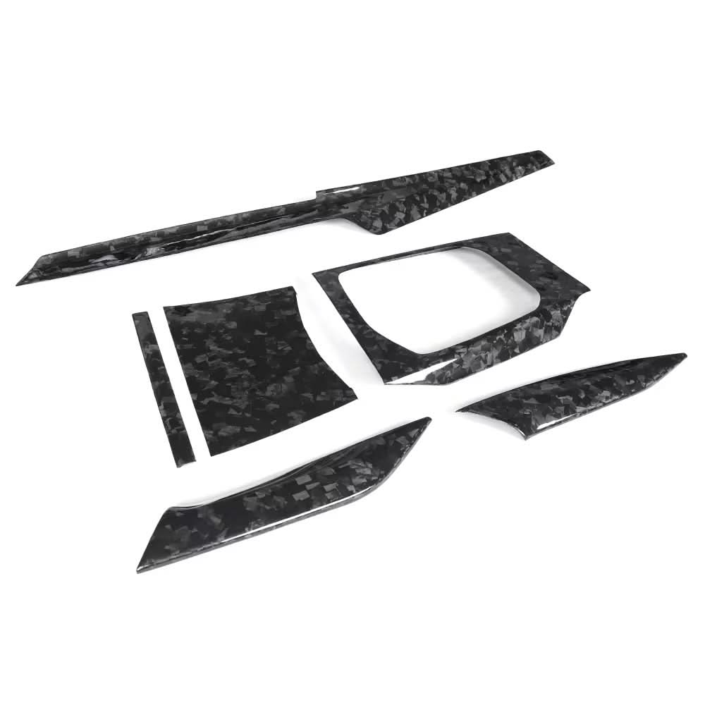 BMW M3 G80 / M4 G82 – Forged Carbon Fiber Center Console Trim - Exotics Carbon Design