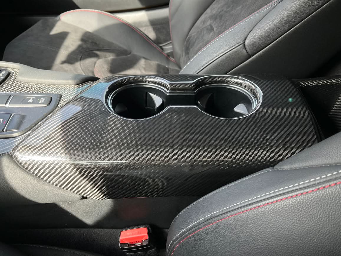 Carbon Fiber Armrest Center Console - Toyota GR Supra A90 (2020–2022) - Exotics Carbon Design