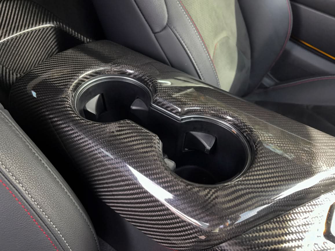 Carbon Fiber Armrest Center Console - Toyota GR Supra A90 (2020–2022) - Exotics Carbon Design