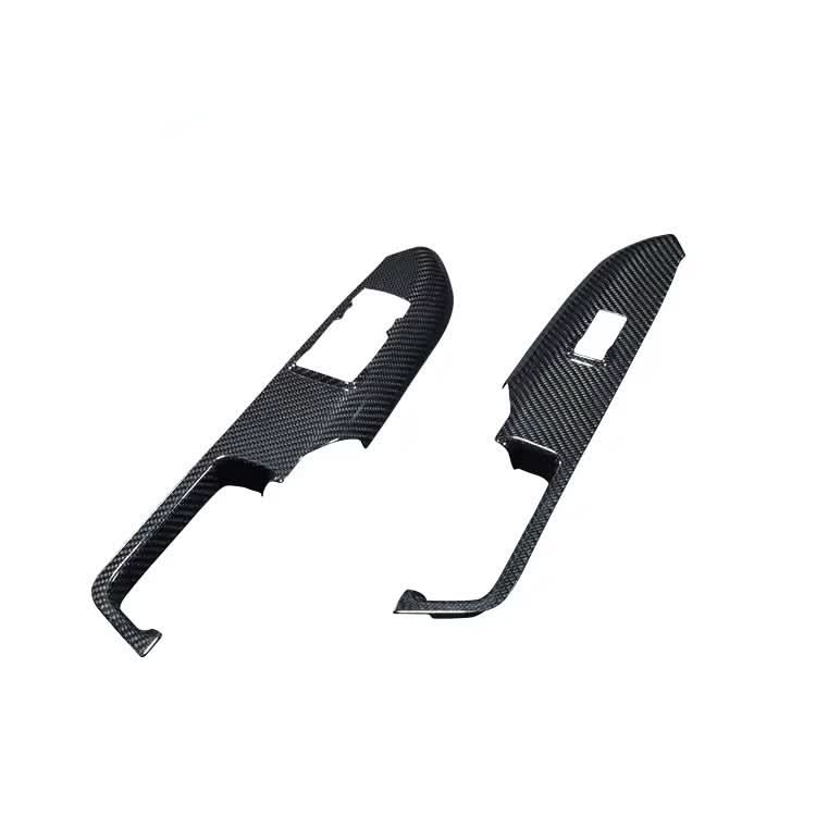 Carbon Fiber Door Window Switch Panel Trim – Ford Mustang (2015–2017) - Exotics Carbon Design