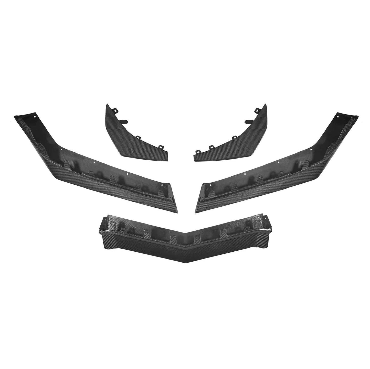 Carbon Fiber Front Lip – Chevrolet Corvette C8 Z06 - Exotics Carbon Design