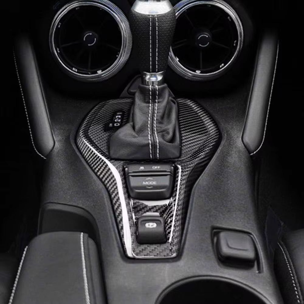 Carbon Fiber Gear Shift Center Console – Chevrolet Camaro (2016–2024) - Exotics Carbon Design