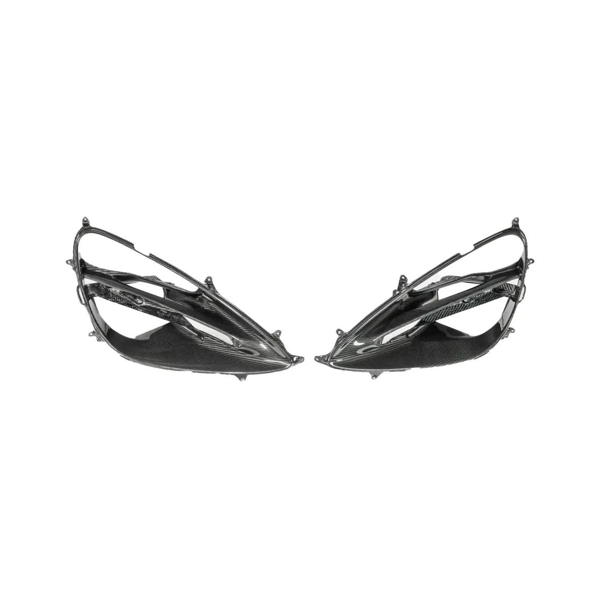 Carbon Fiber Headlight Trim – McLaren 720S (2017–2023) - Exotics Carbon Design