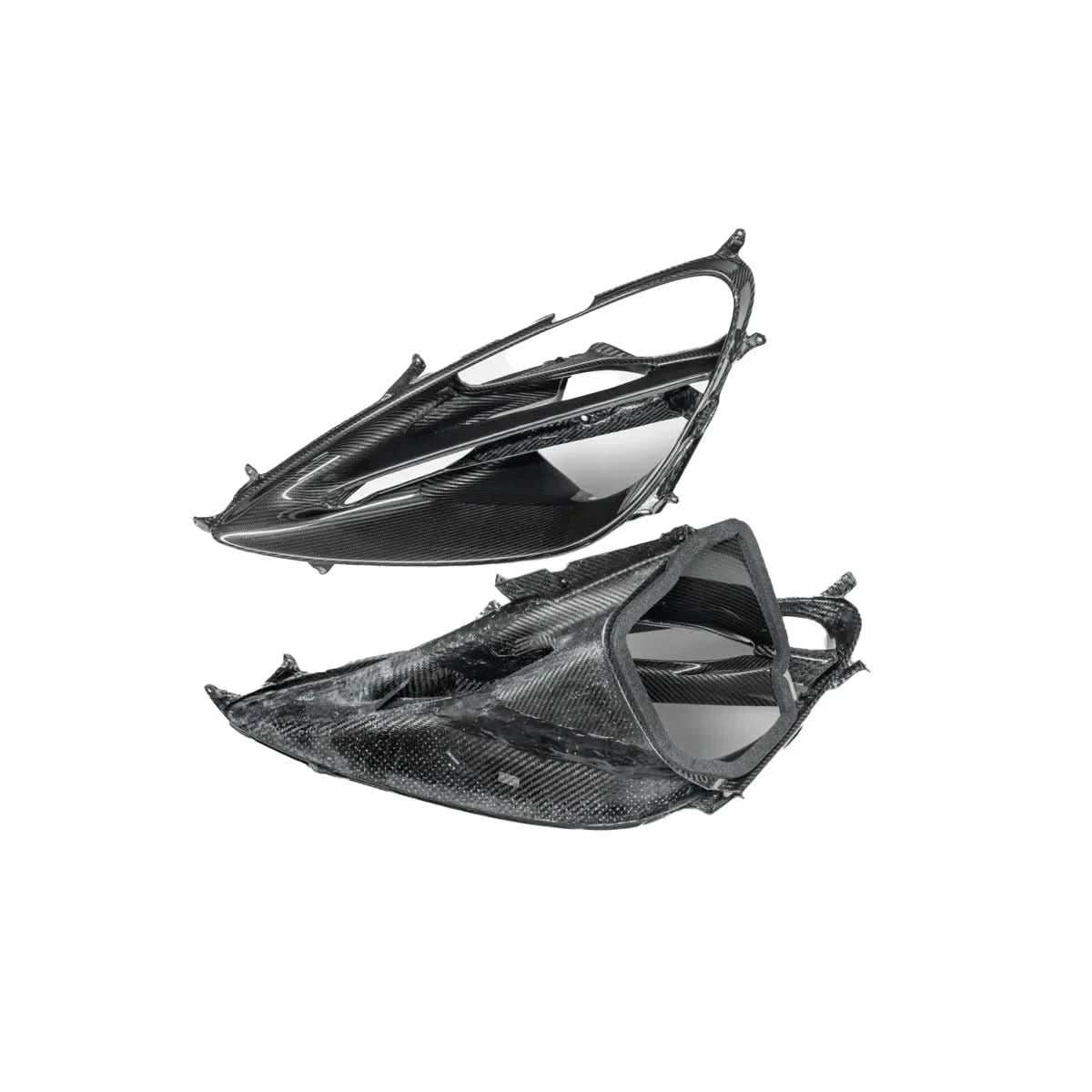 Carbon Fiber Headlight Trim – McLaren 720S (2017–2023) - Exotics Carbon Design