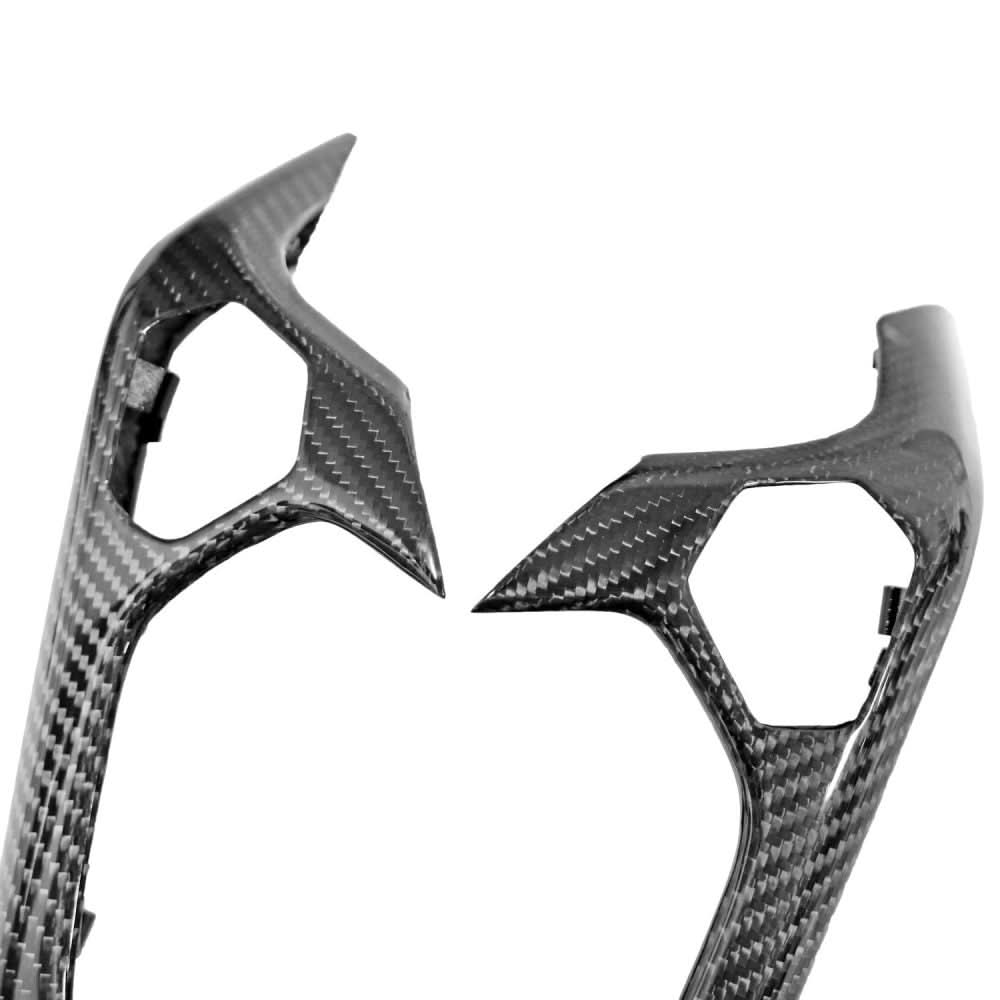 Carbon Fiber Inner Door Panel Covers - Lamborghini Huracán LP580 / LP610 / LP640 / EVO - Exotics Carbon Design