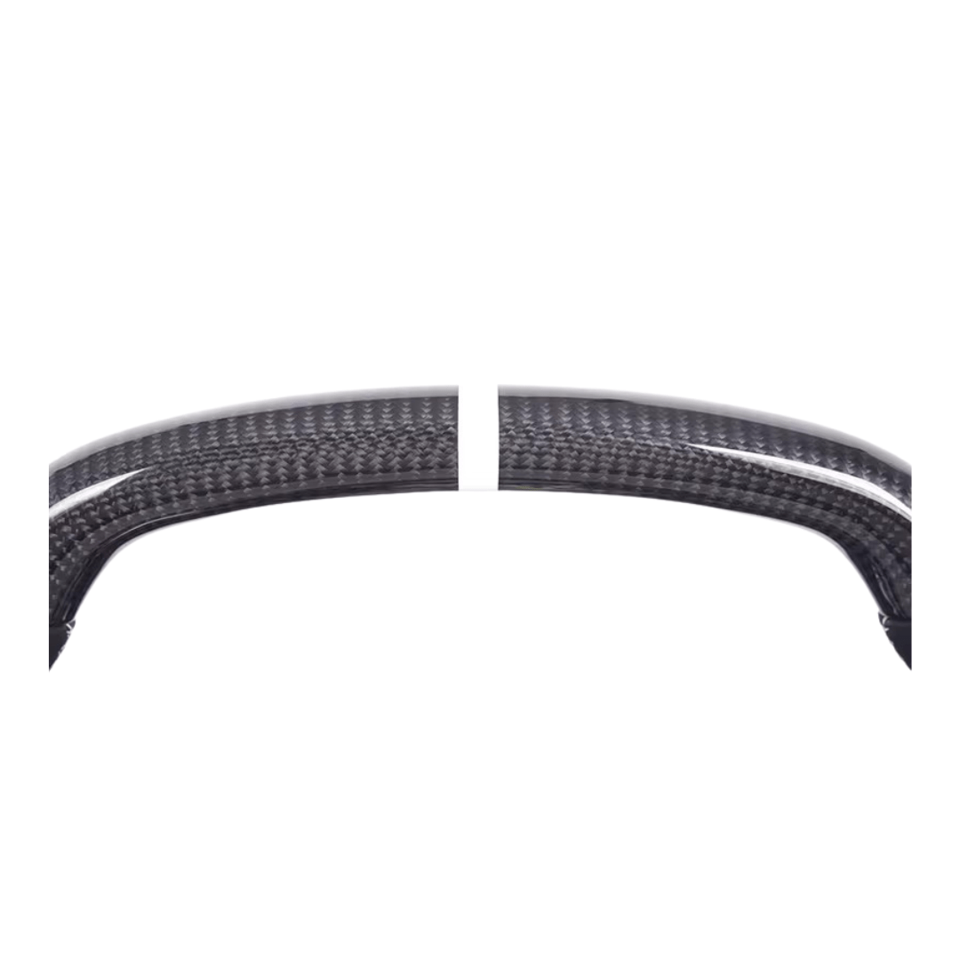 Carbon Fiber & Leather Steering Wheel - Chevrolet Corvette C8 (2020–2024) - Exotics Carbon Design