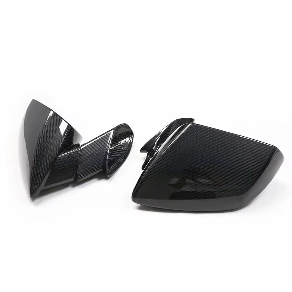 Carbon Fiber Mirror Caps - Lamborghini Huracán LP610 / LP580 / EVO - Exotics Carbon Design