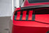 Carbon Fiber Rear Taillight Cover Trim - Ford Mustang (2024+) - Exotics Carbon Design