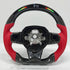 Carbon Fiber & Red Leather LED Steering Wheel – Lamborghini Aventador LP700 - Exotics Carbon Design