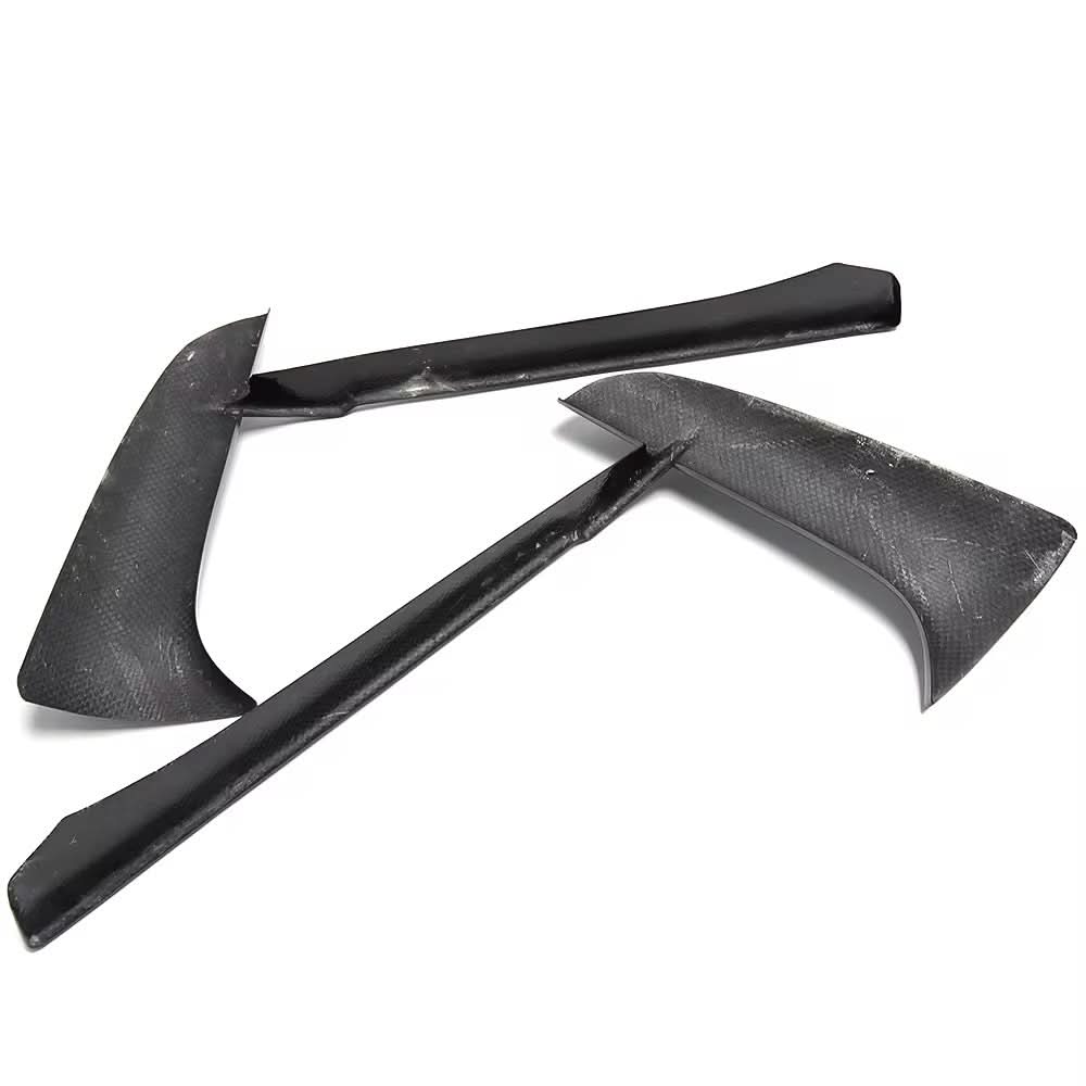 Chevrolet Corvette C8 – Carbon Fiber Front Bumper Fog Light Lamp Cover Trim - Exotics Carbon Design