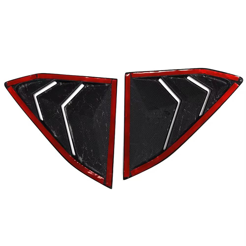 Chevrolet Corvette C8 – Carbon Fiber Rear Side Window Louver Trim - Exotics Carbon Design