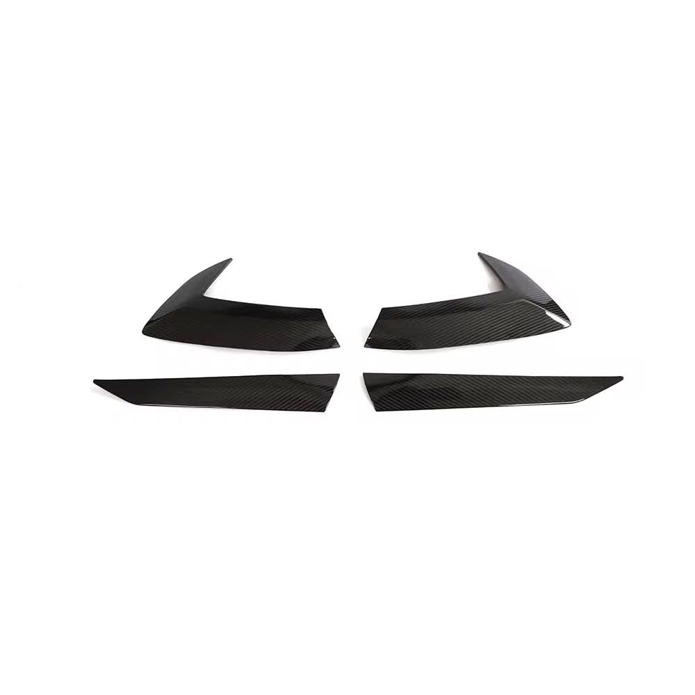 Chevrolet Corvette C8 – Carbon Fiber Side Fender Door Vent Trim - Exotics Carbon Design