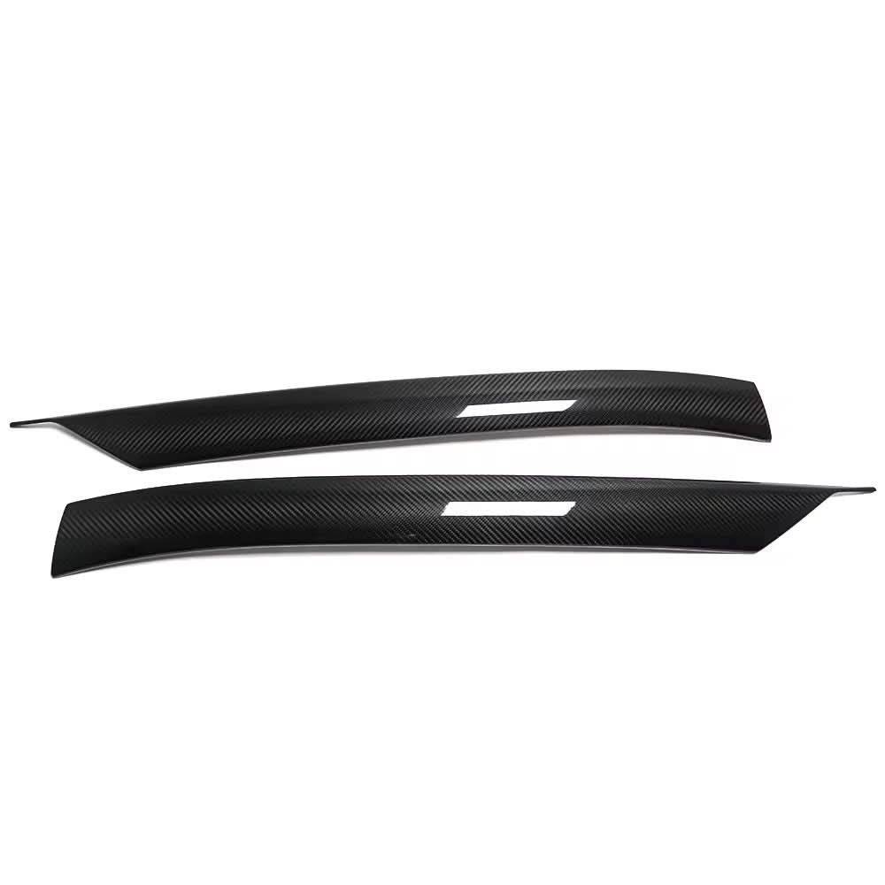 Chevrolet Corvette C8 Convertible – Carbon Fiber Front Side Windshield Pillar Trim Covers - Exotics Carbon Design