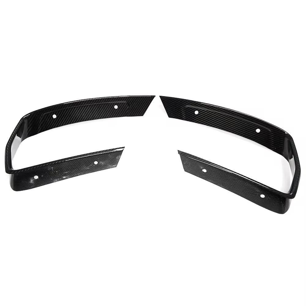 Chevrolet Corvette C8 Stingray / Z06 – Carbon Fiber Rear Exhaust Bumper Trim - Exotics Carbon Design