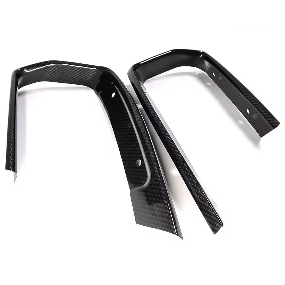 Chevrolet Corvette C8 Stingray / Z06 – Carbon Fiber Rear Exhaust Bumper Trim - Exotics Carbon Design
