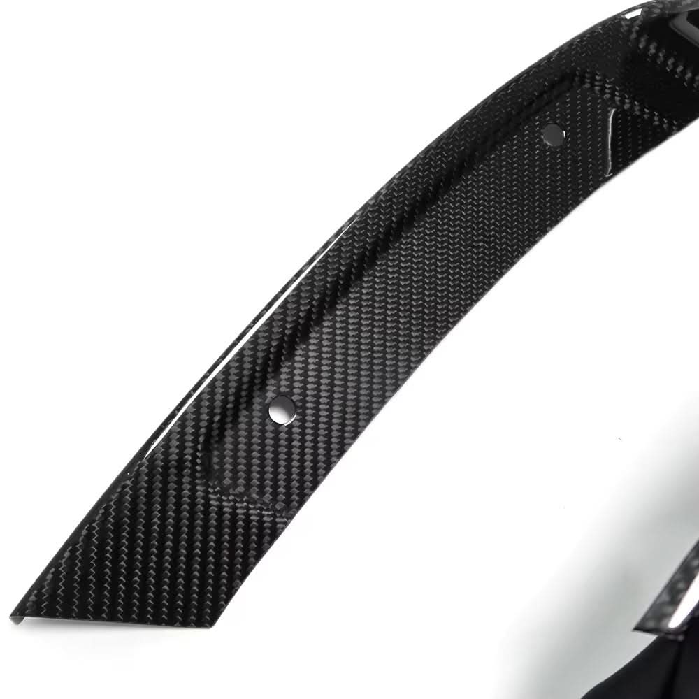 Chevrolet Corvette C8 Stingray / Z06 – Carbon Fiber Rear Exhaust Bumper Trim - Exotics Carbon Design