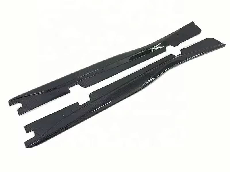Corvette C7 - Carbon Fiber Front Spoiler & Side Skirts Aero Package - Exotics Carbon Design