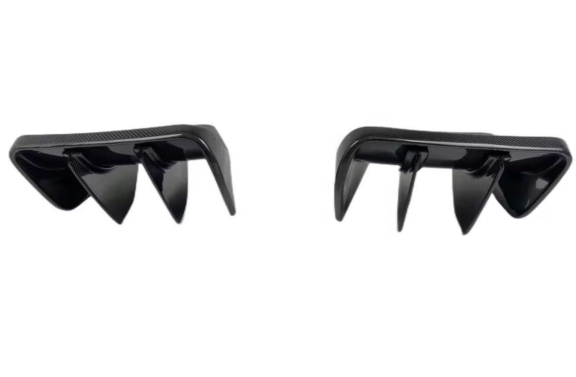 Corvette C7 ZO6 - Carbon Fiber Finned Rear Diffuser - Exotics Carbon Design