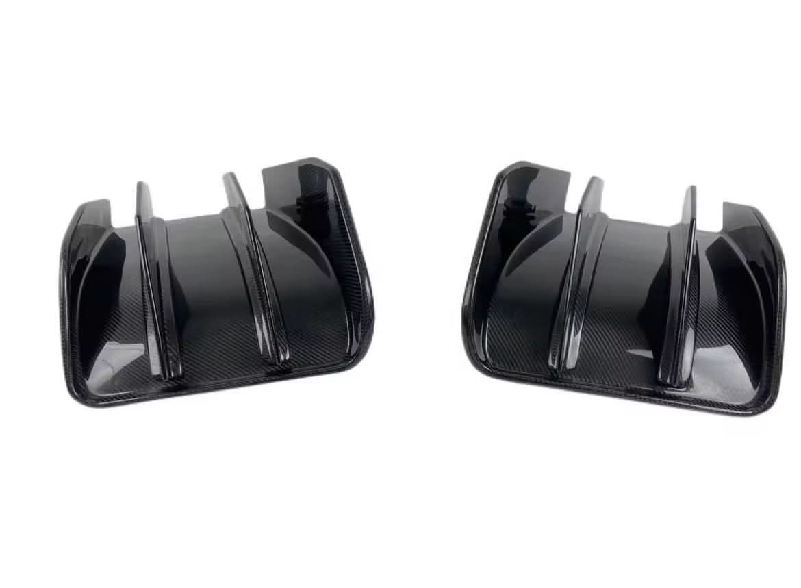 Corvette C7 ZO6 - Carbon Fiber Finned Rear Diffuser - Exotics Carbon Design