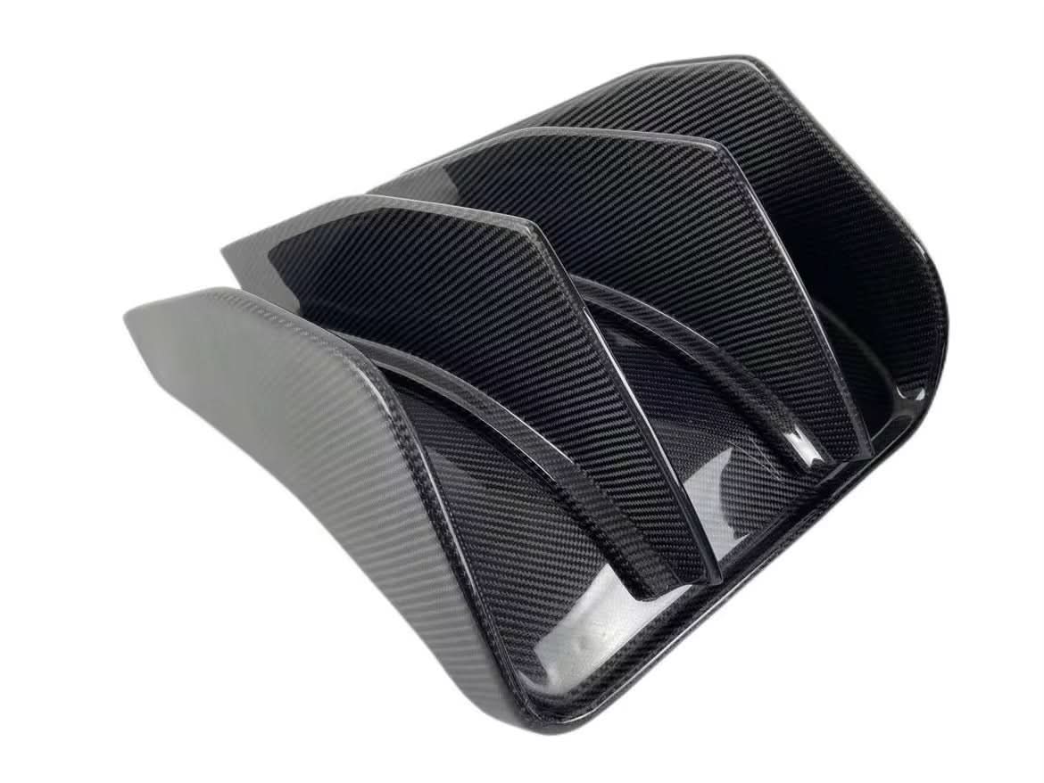 Corvette C7 ZO6 - Carbon Fiber Finned Rear Diffuser - Exotics Carbon Design