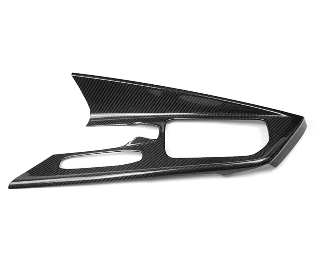 Corvette C8 (2020 - 2024) - Carbon Fiber Gear Shift Center Console Panel Cover - Exotics Carbon Design