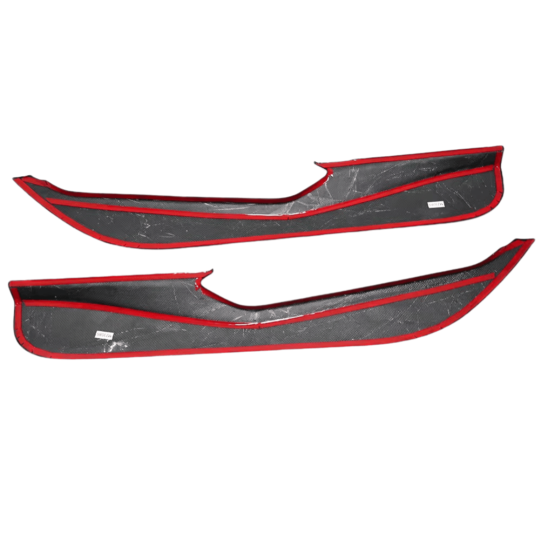 Corvette C8 (2020–2025) - Carbon Fiber Door Panel Trim - Exotics Carbon Design