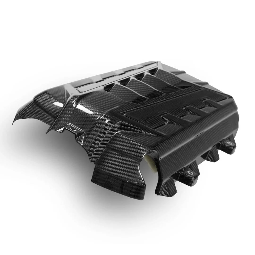 Corvette C8 (2020–2025) - Carbon Fiber Engine Cover - Exotics Carbon Design