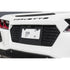 Corvette C8 - Fiberglass License Plate Backing Cover - Exotics Carbon Design